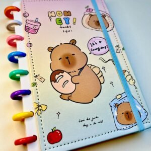 Caderno de Disco capivara