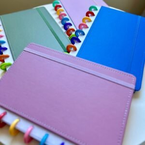 Caderno de Disco cores lisas