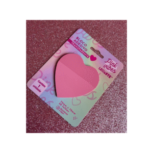 Bloco Adesivo Pink Vibes Transparente Coração da LeoArte
