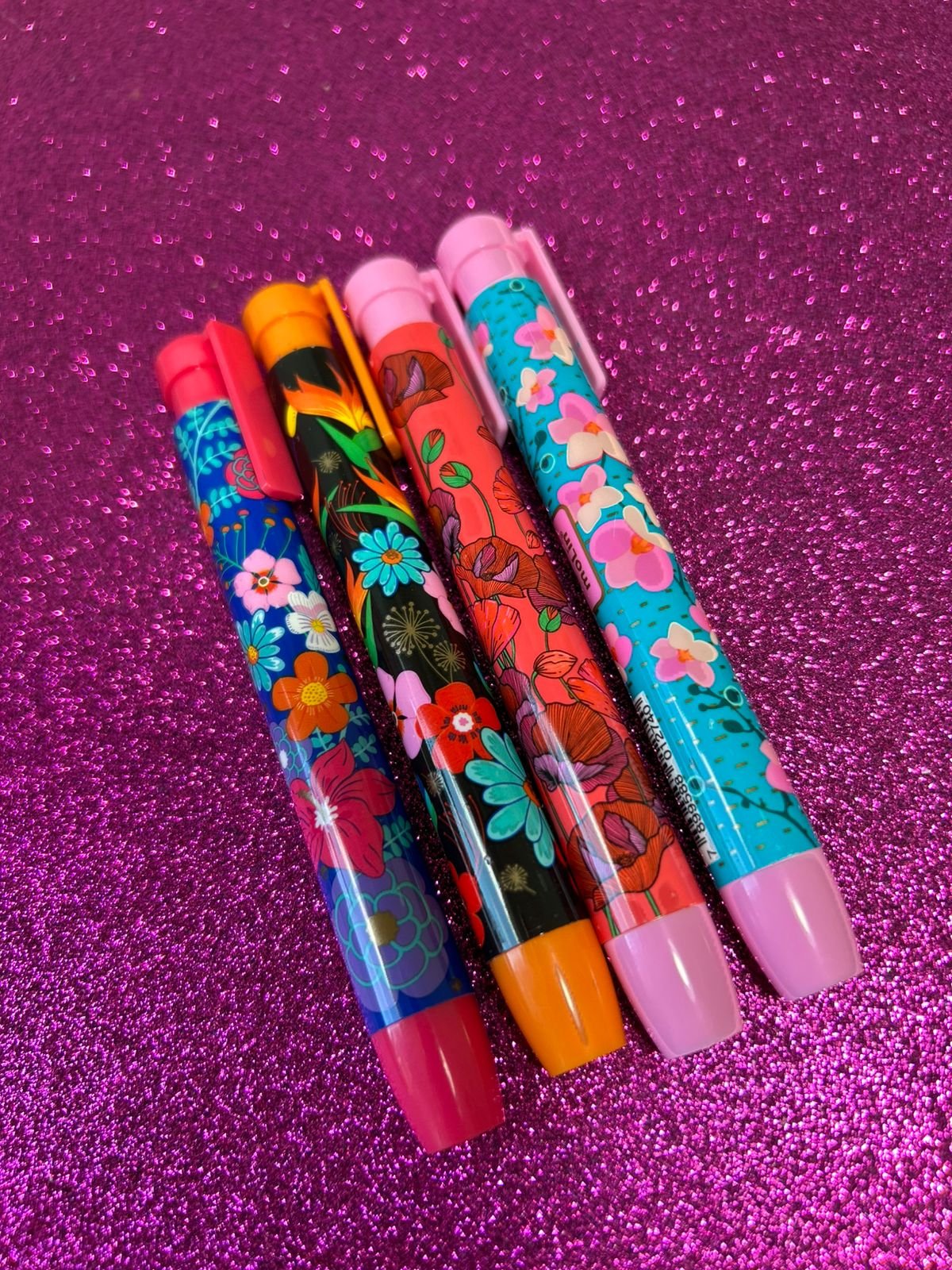 Caneta Borracha - Molin - Flowers