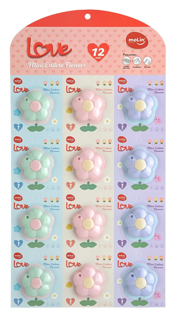 Mini Estilete Molin Love Flowers