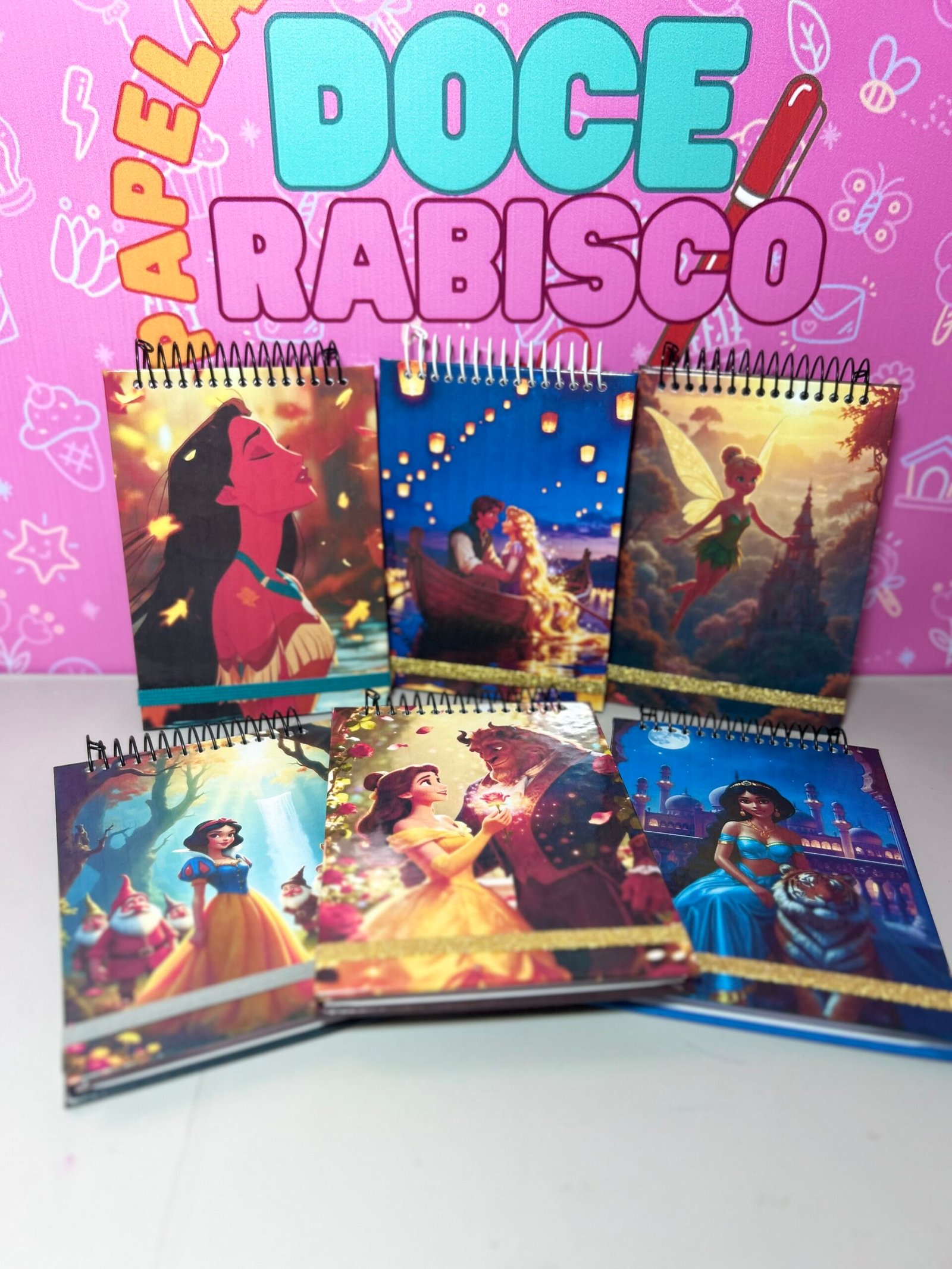 Bloquinho Princesas – Tamanho A6