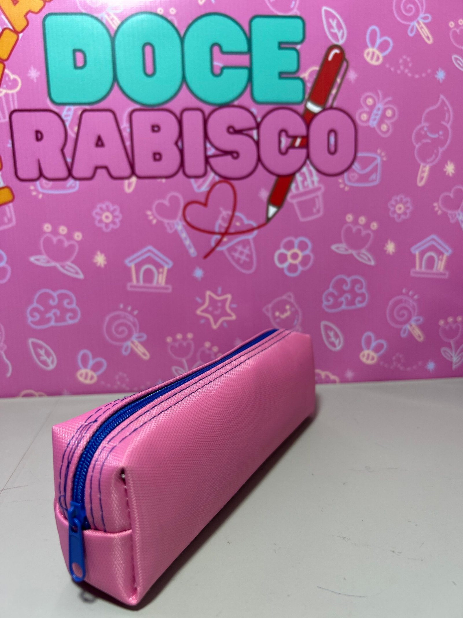 Kit Papelaria Completo 21 Itens com Estojo Fofo ✨ Canetas Lápis Washi Tape e Acessórios - Imagem 13