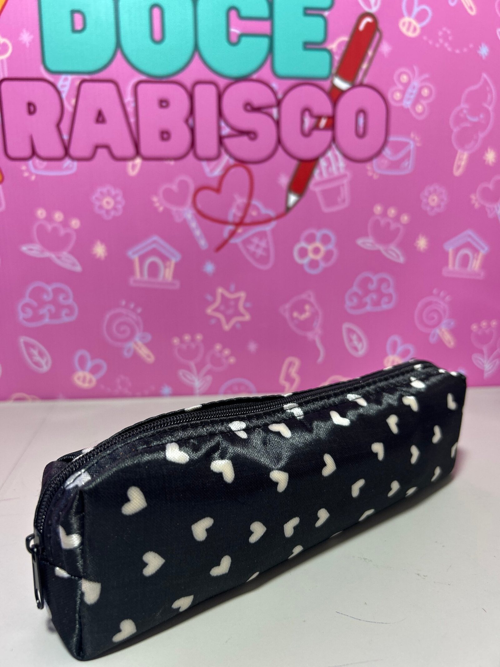 Kit Papelaria Completo 21 Itens com Estojo Fofo ✨ Canetas Lápis Washi Tape e Acessórios - Imagem 12