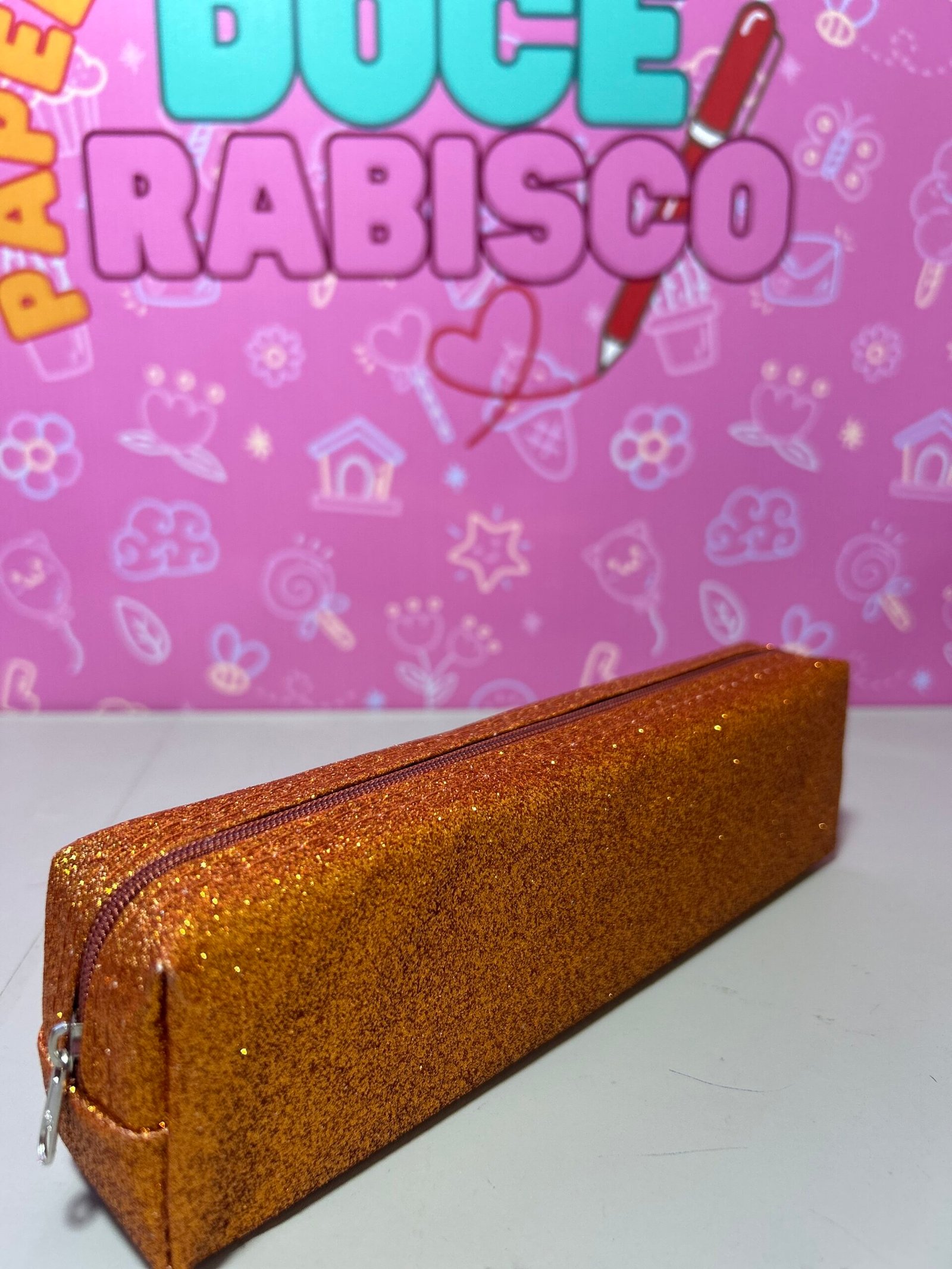 Kit Papelaria Completo 21 Itens com Estojo Fofo ✨ Canetas Lápis Washi Tape e Acessórios - Imagem 7