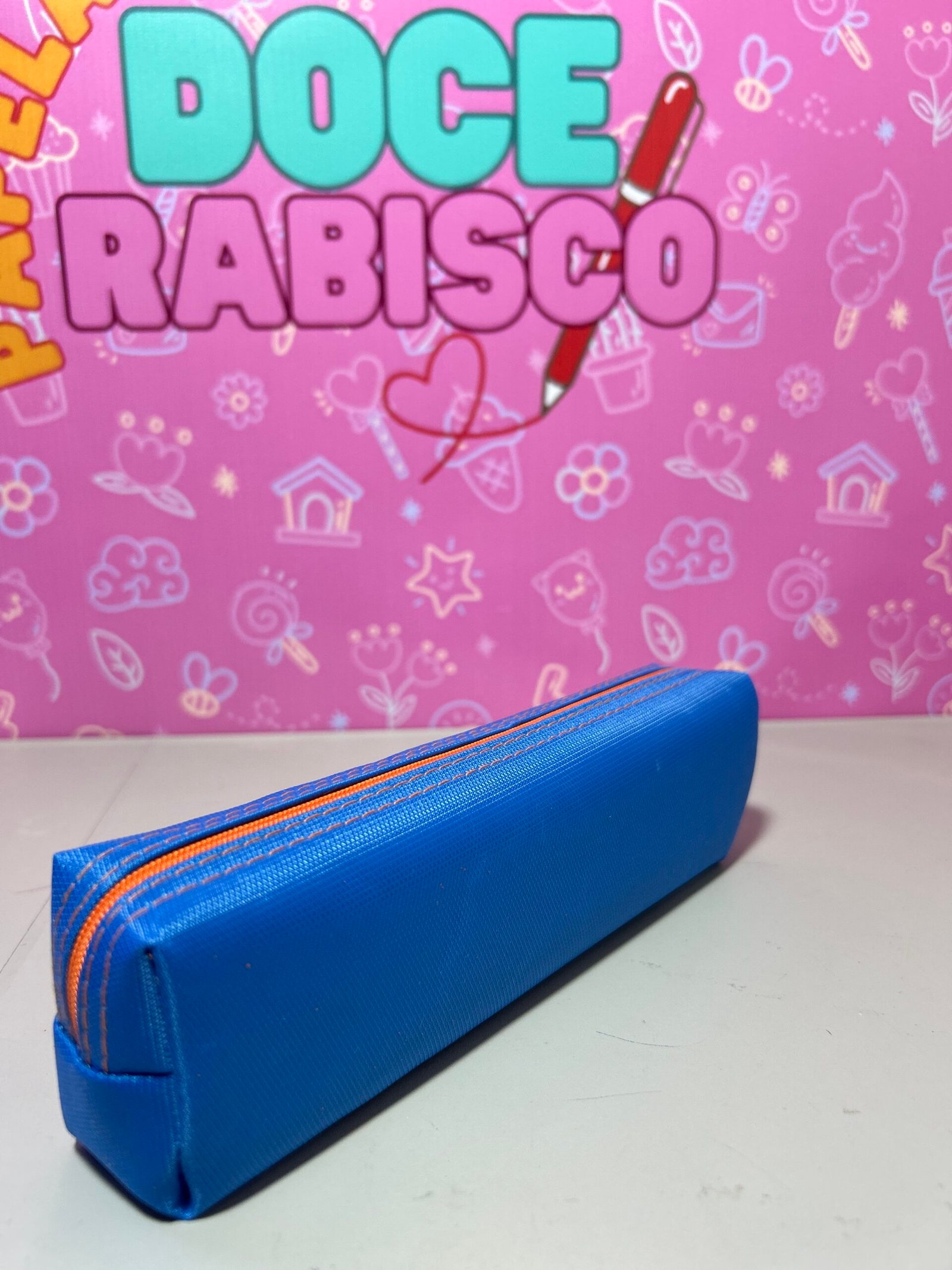 Kit Papelaria Completo 21 Itens com Estojo Fofo ✨ Canetas Lápis Washi Tape e Acessórios - Imagem 6